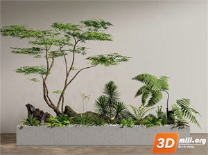 Mini Garden Skp Files 